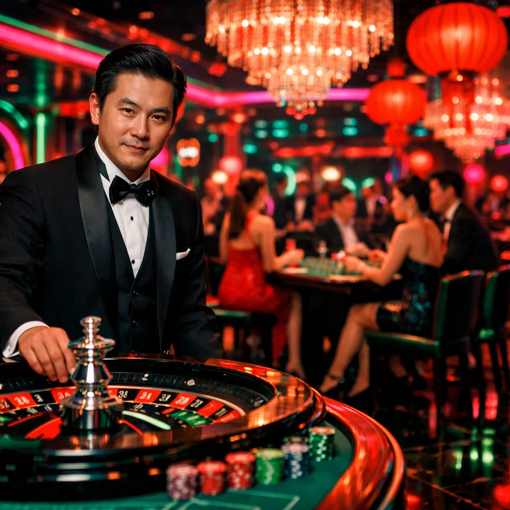 Jade accenten op het high-stakes speelvlak